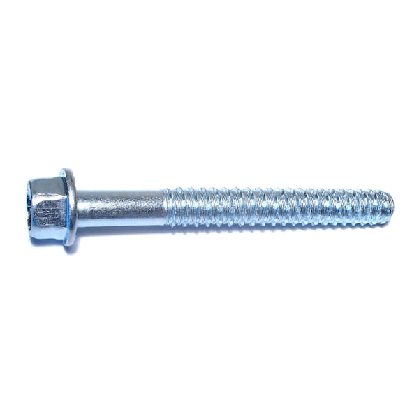 Tapcon Concrete Screw, 3/4" Dia., Hex, 6 1/4 in L, Steel Zinc Plated, 10 PK